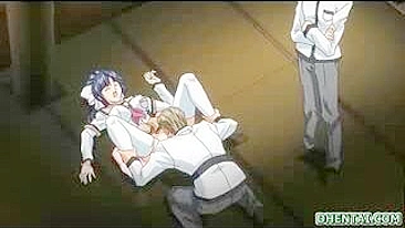 Colegial Novinha Leva no Cuzinho em Vídeo Hentai