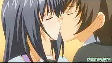 Vídeo Hentai Japonês - Garota Fofa Peituda Lambida, Fodida e Gozando Jatos