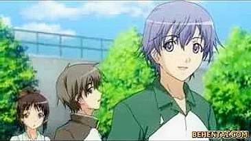 Anime Pornô Japonês - Hentai Peituda Faz Punheta e Goza Jatos