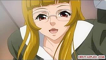 Pornô Anime Japonês - Professora Peituda Espanhola e Cavalga Pau Duro