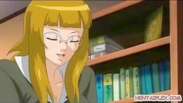 Pornô Anime Japonês - Professora Peituda Espanhola e Cavalga Pau Duro