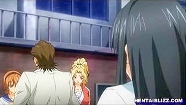 Gangbang de Bandidos - Aventura Selvagem da Universitária Hentai Peituda