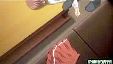 Colegial hentai fodida na sala de aula