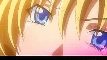 Loira Amarrada com Peitões Grandes Fodida em Vídeo Hentai