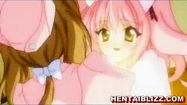 Cara Azarado Ganha Suruba com Duas Enfermeiras Hentai Peitudas