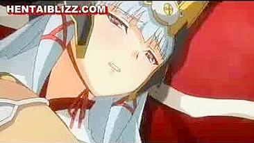 Gata Amarrada de Peitos Grandes Fodida com Vontade em Vídeo Hentai