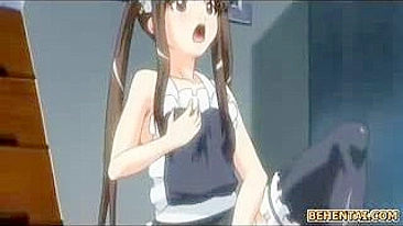 Empregadas Hentai Fodidas em Ménage