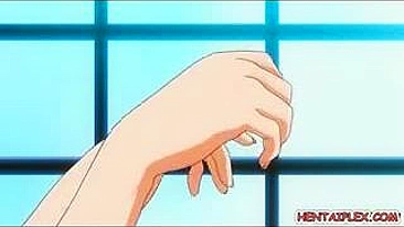 Hentai Japonesa com Peitões Enormes Tem Buceta Molhada Fodida Fundo