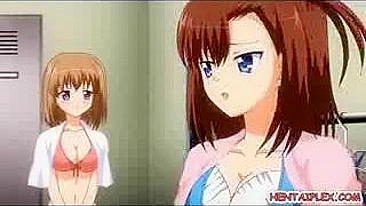 Universitárias Levam na Teta e Gozada na Cara em Vídeos Hentai