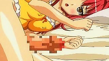 Trans Hentai Punhetada pela Amiga!