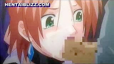 Orgia Hentai - Garotas Acorrentadas Levam Gozadas Fortes no Rosto