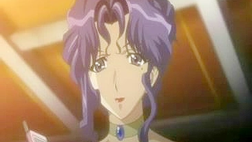 Cena Anime Safada - Empregada se Masturba enquanto Chefe Fode a Esposa no Quarto