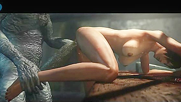 Ada Wong fode zumbis de todo tipo só porque é uma gata tesuda