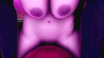 Cena hentai de Raven com a foda mais quente e sufocamento top