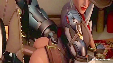 Overwatch Ashe XXX O primeiro vídeo com essa gata não foi ruim, mas esse é FODA