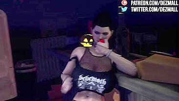 Ela adora transar em banheiros e lugares aleatórios em POV XXX