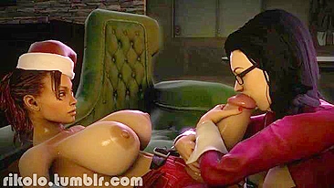 Peitos grandes, bunda gostosa, pés lindos – deusa merece carinho extra