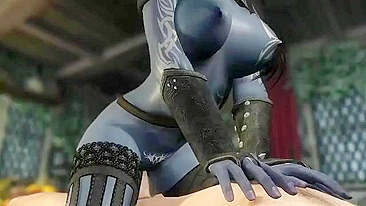 Essa gata tem pernas lindas e tá pronta pra engolir pau humano fundo