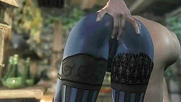 Essa gata tem pernas lindas e tá pronta pra engolir pau humano fundo