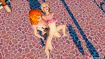 A língua tá sempre pra cima lambendo a vadia safada ao ar livre