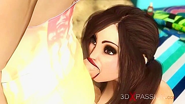 Morena de buceta raspada gozando em cowgirl invertida safada