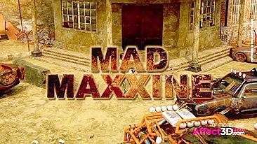 Ficção hentai pós-apocalíptica com fricção de pau grande e orgasmos reais