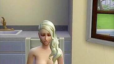 Ela ficou louca de tesão com o cara metendo na sua xota apertada