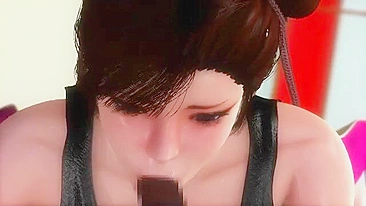 Chun Li em hentai novo com pau preto brilhante e apetitoso