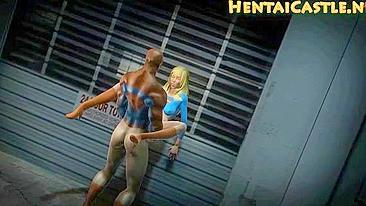 Massagear as bolas dele com as duas mãos é uma ideia foda nesse vídeo