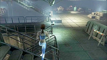 Gata de Fallout 4 chupa cientista com tesão e faz ele gozar gostoso