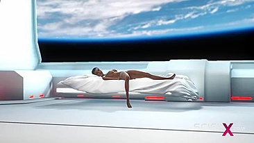 Ação hentai androide com muita trepada e orgasmos orais em HD