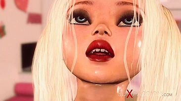 Pau extremo pra uma princesa loira que fez 18 anteontem, EBA