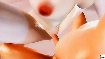 Sessão de pau fundo com masturbação doggystyle e uma gata safada