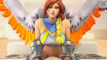 Compilação POV hentai com safadas peitudas cavalgando em POV