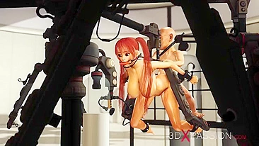 Ruivinha querendo gozar com o anão mais top nesse vídeo safado