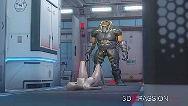 Sessão de prazer hentai com um cuzinho bem apertado e uma garota super feliz