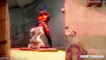 Prazer futanari com uma morena gata que precisa de pau duro também