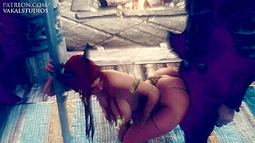 Professora safada adora ensinar ruivinhas sobre sexo hardcore