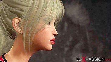 Close-ups ótimos de bucetas e cus apertados em hentai teen foda