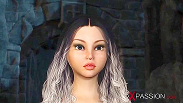 Vídeo revelador de como paus gigantes começam com gatas quentes