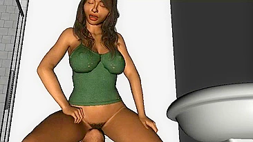 Pau grosso na bucetinha apertada na cam fica incrível em foda pesada