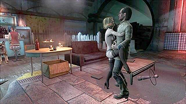 Hentai de Fallout 4 com garota que ama paus duros e foda pesada
