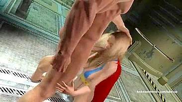 Vídeo pornô Batman com Supergirl sendo safada com pau de morcego