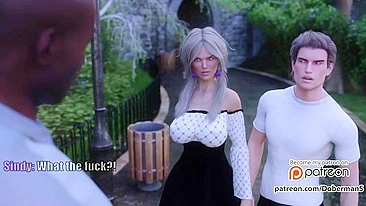 Marido vai aguentar as traições dela numa cena pornô IR taboo