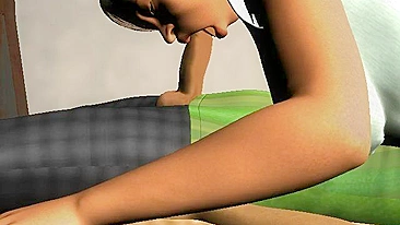 Ela sabe mesmo como agradar um cara com a buceta no facesitting quente