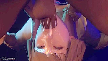 Compilação hentai de Life is Strange com muita foda hardcore em HD