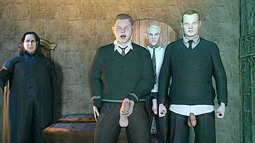 Massageie a boca com meu pau! Sexo taboo de Sonserina com Hermione