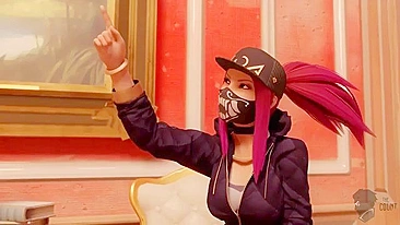 Estreia pornô com orelhudas e bucetonas das gatas de League of Legends