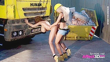 Gata de peitos lindos curte o sexo que mais ama