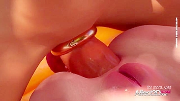 Ruiva safada mostra buceta molhada levando pau futa por trás